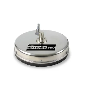 H1.002TT - V-TUFF 300mm 275BAR 150°c STAINLESS STEEL SURFACE CLEANER - MALE SSQ INLET