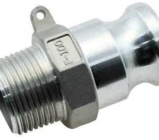 Camlock BSPT Male Plug Type F ALUMINIUM