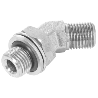 3/8" BSP X 3/8" BSP Postionable Elbow 45