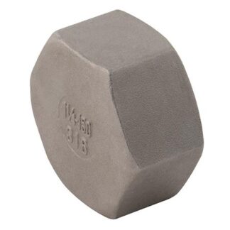 STAINLESS STEEL FEMALE CAP BSPP 316