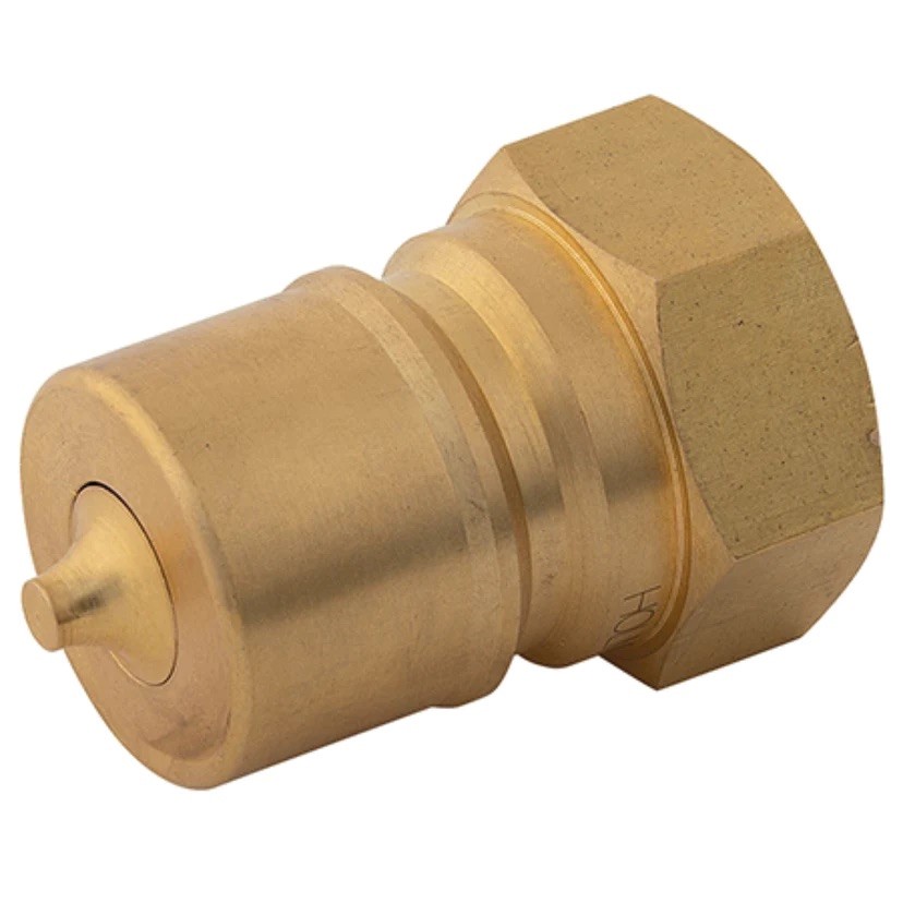 Holmbury Hydraulic Coupling Series ISO B Brass Male Probe Thread