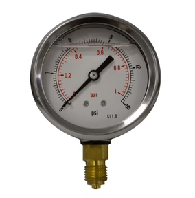 Glycerine Filled Gauges 63mm ¼ bottom