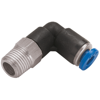 Male Stud Elbow BSPT & Metric