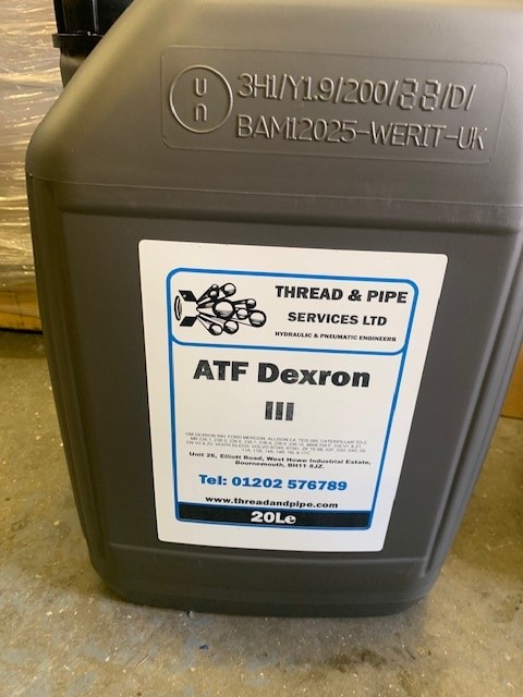 ATF DEXTRON 111 20 LTR | Thread and Pipe Services Bournemouth, Dorset