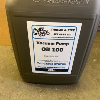 VACUUM PUMP OIL 100 - 20LTR