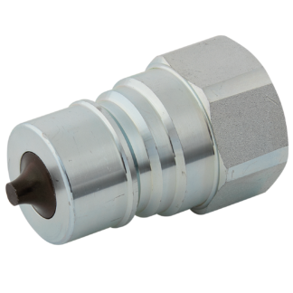 HOLMBURY HYDRAULIC BSPP FEM ISO-A PLUG STEEL