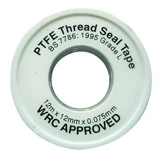 PTFE - TAPE - 12mm x 12 Metre Ptfe Thread Seal Tape -White
