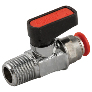 6570-18-4 - 1/8"BSPT x 4mm OD Brass Ball Valve
