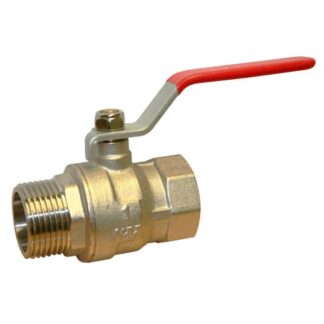 VLMF Brass Ball Valve BSPT Male x BSPP Female Ball Valve