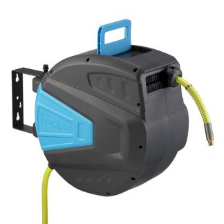 HRA3L02/HV Workshop Pro Hose Reel, Hi-Vis Air Hose, 15m of 10mm i/d Hose