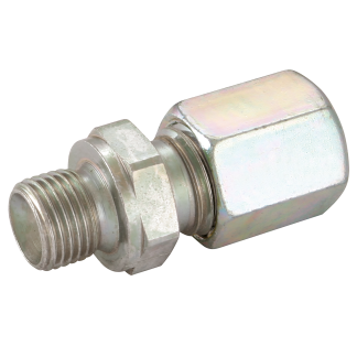 BSPP MALE STUD COUPLING LIGHT DUTY